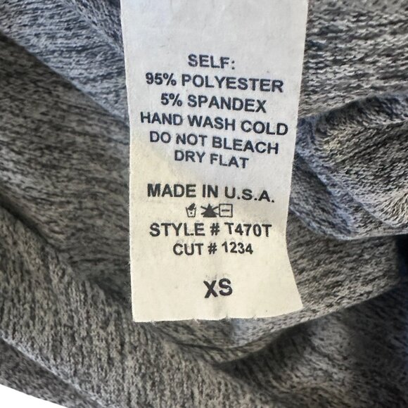 Inoah Multicolor Eclectic Mosaic Printed Loose Fit Blouse Size XS Asymmetric - Picture 7 of 10